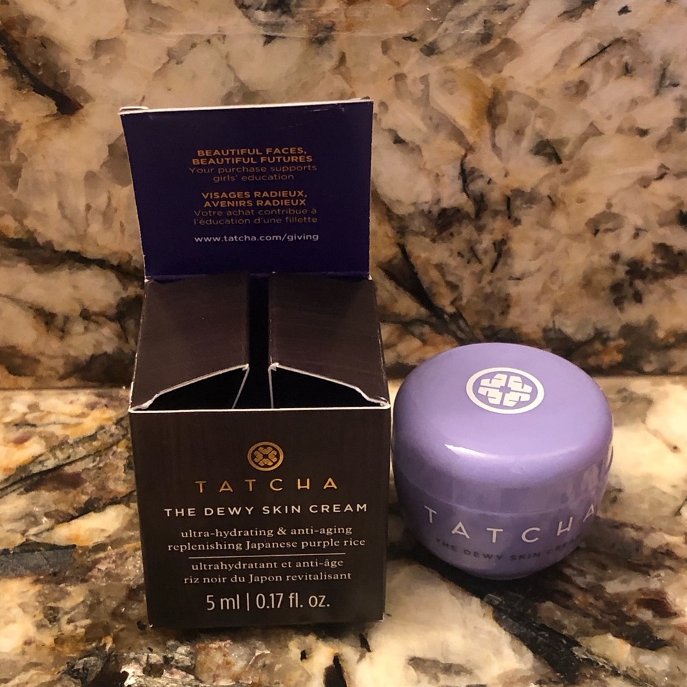Tatcha The Dewy Skin Cream 5ml Mini Travel Size NIB